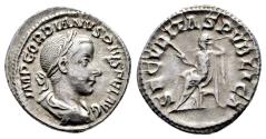 Ancient Coins - GORDIAN III (238-244). Denarius. Rome.