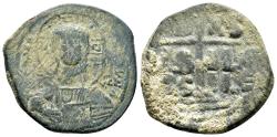 Ancient Coins - ANONYMOUS FOLLIS.Romanus III.(1028-1034).Constantinople.Ae.