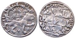 World Coins - SELJUQ of RUM AR DIRHAM of KAYKHUSRAW II AH 639 KONYA 3.0 GR & 22 MM