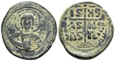 Ancient Coins - ANONYMOUS FOLLIS.Romanus III.(1028-1034).Constantinople.Ae.