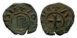 Ancient Coins - CRUSADERS ANTIOCH BOHEMOND IV AR DENIER rare