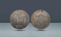 World Coins - Braunschweig-Wolfenbüttel, Fürstentum. Friedrich Ulrich, Duke of Wolfenbüttel, Goslar or Zellerfeld, c. 1625 AD. AR 2 Reichstaler. Ex Künker 314, 9 October 2018, lot 5248