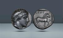 Ancient Coins - Kingdom of Macedon, Aegae or Pella. Archelaus, 413 – 400/399 BC, c. 413-399 BC, AR Stater, 10.8g (23mm, 5h). Ex M&M Fixed Price List 377, 1976, 7. Morton & Eden sale 100, 2019, 238