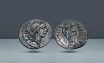 Ancient Coins - Roman Republic. Mn Acilius Gabrio, Rome, c. 49 BC, AR Denarius. Ex Tom Cederlind, Portland, Oregon, c. 1990