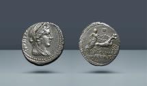 Ancient Coins - ROMAN REPUBLIC. P. Crepusius, C. Limetanus and L. Censorinus. Rome, 82 BC. AR Denarius. Ex Ibergold, 1 April 1986, lot 233