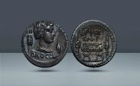 Ancient Coins - Roman Republic, Italy. L. Furius Brocchus, Rome, c. 63 BC, AR Denarius, 3.83g (18.9mm, 6h). Ex Coin Galleries, Mail Bid Sale November 11, 1975, 1388