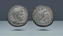 Ancient Coins - SELEUCIS and PIERIA, Seleucia Pieria. Macrinus. 217-218 AD. AR Tetradrachm. From the Michel Prieur Collection. Ex NFA Winter MBS, 4 Dec 1989, lot 1161. NFA VI, 27 Feb 1979, lot 787