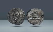 Ancient Coins - Roman Empire, Italy. Vespasian, 69-79 AD. Rome, c. 77-78 AD, AR Denarius