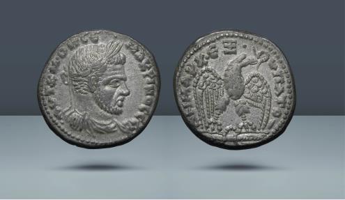 Ancient Coins - SELEUCIS and PIERIA, Seleucia Pieria. Macrinus. 217-218 AD. AR Tetradrachm. From the Michel Prieur Collection. Ex NFA Winter MBS, 4 Dec 1989, lot 1161. NFA VI, 27 Feb 1979, lot 787