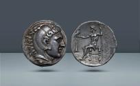 Ancient Coins - Kings of Macedon, Greece. Alexander III, the Great under Kassander. Ex Künker 71, 2002, lot 210. Ex Triton VIII, 2005, lot 160. From the B. H. Webb Collection