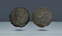 Ancient Coins - Trajan. 98-117 AD. Alexandria, Egypt, c. 111-112 AD (Year 15). AE Drachm. Ex Dattari Collection and plate coin in RPC Volume III