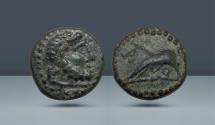 Ancient Coins - PISIDIA. Komama. c. 2nd-1st century BC. AE. From the collection of Prof. Dr. P.R. Franke