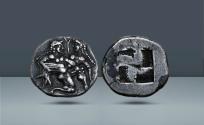 Ancient Coins - Islands off Thrace, Thasos. c. 500-480 BC, AR Stater