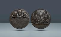World Coins - German, Weimar Republic. Medal of K. Goetz, 1919, Cast Æ Medal. From the PS Collection of Medals of the Great War