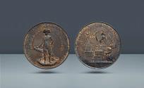 World Coins - Great Britain. George III, 1760-1820. Charles Fox Middlesex, 1796, AE Election Token,