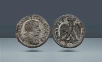 Ancient Coins - Seleucis and Pieria, Antioch. Gordian III. c. 242-244 AD, BI Tetradrachm, 13.82g (26mm, 11h) Pedigree: Ex Leu Web Auction 15, 27 February 2021, lot 1453