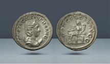 Ancient Coins - Otacilia Severa, wife of Philip I. 244-249 AD. Rome. AR Antoninianus. Purchased 2002 from the firm Grunow (Germany)