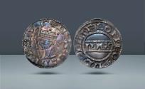 World Coins - Anglo-Saxon, England. Harold II, Ulfketill (moneyer). York, c. 1066 AD, AR Penny, 1.35g (18mm, 11h)