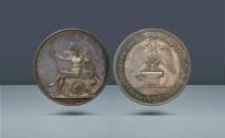 World Coins - Russia, Nicholas I. 1825-1855.  Imperial St. Petersburg Academy of Arts, n.d. (c. 1830), AR Prize Medal, 55.48g (51.12mm, 12h). From the estate of King Frederick William IV