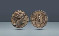Ancient Coins - Seleucid Empire, Phoenicia. Antiochus VIII, Epihanes (Gryphos), 121/0 – 97/6 BC  Ake-Ptolemaïs. Pedigree: From the Medicus Collection
