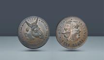 World Coins - BRITISH TOKEN. Middlesex 795b. Spence. Copper Halfpenny