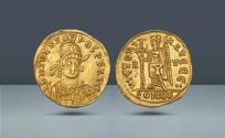 Ancient Coins - Roman Empire, Ravenna. Julius Nepos, AD 474-475/480. Struck, c. 474-475 AD, AV Solidus. END OF AN EMPIRE