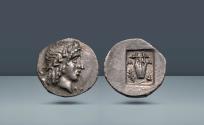 Ancient Coins - LYKIAN LEAGUE, Masikytes, c. 30-20 BC , AR Hemidrachm. From the inventory of a German dealer