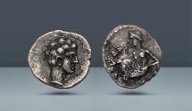 Ancient Coins - CILICIA. Tarsus. c. 388-380 BC. AR Obol