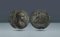 Ancient Coins - Roman Empire, Moesia Inferior. Elegabalus (Governor Nubius Rufus), c. 218 - 222 AD Nicopolis ad Istrum, c. 218-222 AD, AE 25-28, 13.51g (27mm, 11h). Ex. Aufhäuser, 1992, lot 372.
