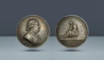 World Coins - GREAT BRITAIN. George III. 1760-1820. Struck, c. 1774. AR Medal