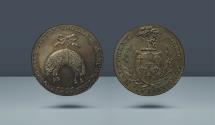 World Coins - BRITISH TOKEN. Yorkshire. Leeds. Birchall's. 1795. CU Halfpenny. From the Quentin Brisley Collection of British Tokens