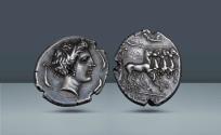 Ancient Coins - Sicily, Lilybaeum. c. 330 - 305 BC, AR Tetradrachm, 16.83g. Ex Hess-Divo Auction 19, 1962, lot 125