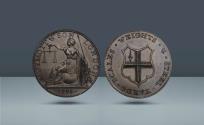 World Coins - Great Britain, George III, 1760-1820.  Middlesex. Meymott & Son's, 1795, AE Condor token