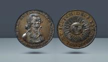 World Coins - BRITISH TOKEN. Oxfordshire 1. Banbury. 1700's. Æ halfpenny. The Dr. Harry Salyards Collection. Ex Bobbe 1988