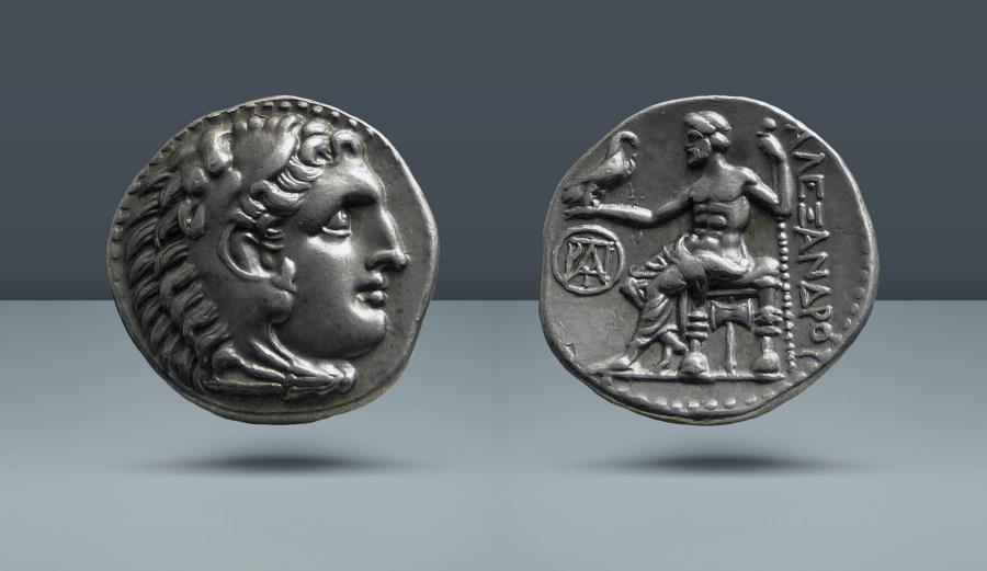 KINGS OF MACEDON, Alexander III, the Great. 336-323 BC. Miletus, c. 295 ...