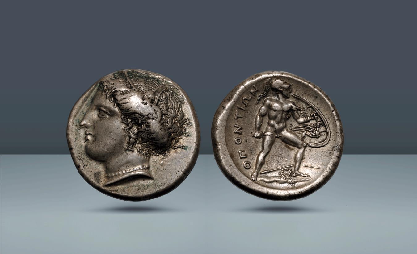 Locris, Opuntia. c. 350 BC, AR Stater. Purchased privately from Harlan ...