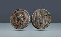 Ancient Coins - Roman Republic, Italy. C. Norbanus, Rome, c. 83 BC, AR Denarius, 4.07g (19mm, 10h).
