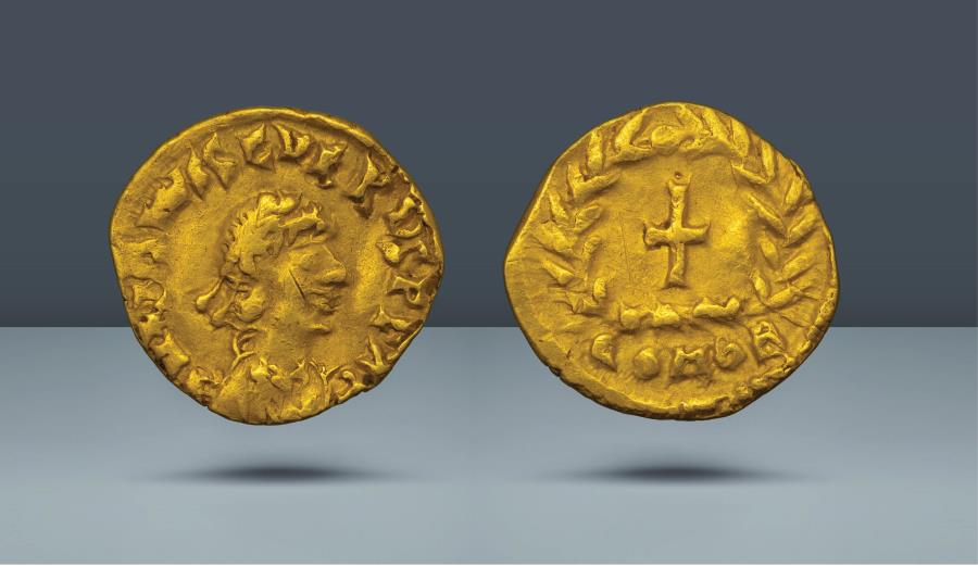 Libius Severus or Severus III. 461465 AD. Rome, AV Tremissis. One of