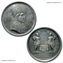 World Coins - Pope Pius VII Extraordinary Silver Medal 1814 AN XV Oath of the Pontifical troops Opus Giuseppe Pasinati 64/70 VERY RARE (Patrignani 71) Papal medal for sale
