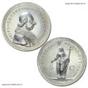 World Coins - Pope Pius VI Silver Medal 1782 AN VIII Opus Vincenzo Caponegri 59/70 RARE (R) Papal medal for sale