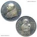 World Coins - Pope John XXIII Extraordinary Silver Medal 1961 Salus Populi Romani Opus Pietro Giampaoli 65/70 VERY RARE (Modesti 131) Papal medal for sale