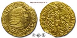 World Coins - Duchy of Milan, GALEAZZO MARIA SFORZA, DUCAT, 1474-1476, Mint of Milan, GOLD, good EF (58/70), RARE, (Crippa 5) / Italian coins for sale