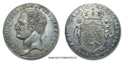 World Coins - Kingdom of Naples Joseph-Napoléon Bonaparte 120 GRANA 1806 SILVER VERY RARE (RR) Italian coin for sale