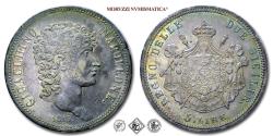 World Coins - Naples, Joachim-Napoleon King of Naples (Joachim Murat), 5 LIRE (SCUDO), 1813, Mint of Naples, SILVER, near EF (50/70), RARE, (Pannuti-Riccio 13) / Italian coins for sale