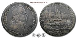 World Coins - Papal States, Pope Clement XI, Albani, PIASTRA 1/2, AN VI, Mint of Rome, SILVER, good VF (45/70), RARE, (Muntoni 55) / coins for sale