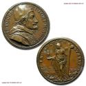 World Coins - Pope INNOCENT XI Bronze Medal 1680 A IIII The Roman Church 63/70 RARE (Bartolotti E680) Papal medal for sale