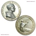 World Coins - Pius XII Silver Medal 1948 ANNO X Easter speech of 1948 Opus A. Mistruzzi 60/70 RARE (R) Papal medal for sale