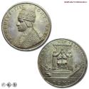 World Coins - Papal States, Pope Eugene IV, Condulmer, Silver Medal, 1664, Opus Girolamo Paladino, near MINT STATE (60/70), VERY RARE, (Modesti CNORP I 18)