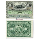 World Coins - Cuba EL BANCO ESPANOL ISLA DE CUBA 10 PESOS 15.05.1896 near UNCIRCULATED world paper money