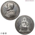 World Coins - Papal States, Pope Leo XIII, Pecci, Silver Medal, 1902 AN XXV, Opus Francesco Bianchi, near MINT STATE (60/70), VERY RARE, (Bartolotti E902) / medals for sale
